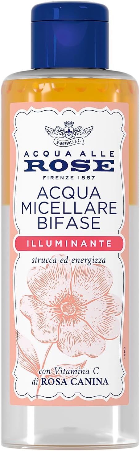 Acqua Alle Rose - Acqua Micellare Struccante Bifasica Illuminante Viso 200 ml