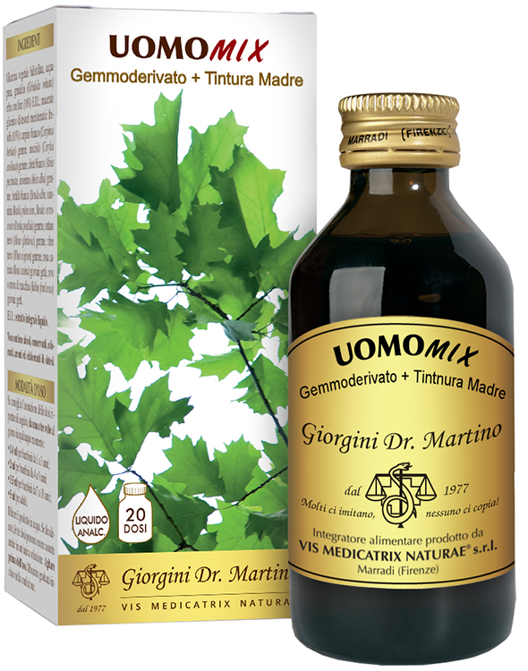 Dr. Giorgini Uomomix Liquido Analcolico Integratore Per La Prostata 100 ml