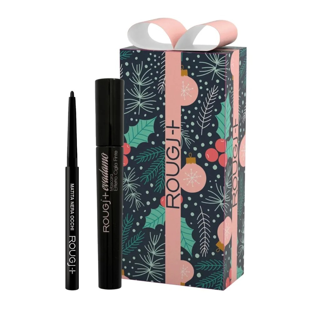 Rougj Kit Natale 01 Volume e Definizione Matita + Mascara