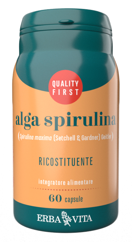 ALGA SPIRULINA  60Cps 500mgEBV