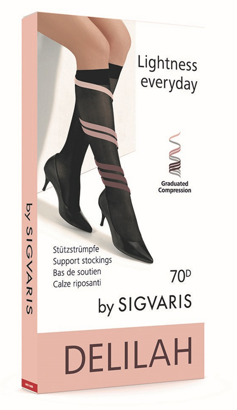 SIGVARIS DELILAH FLAT Gambal.PC 4 Nero