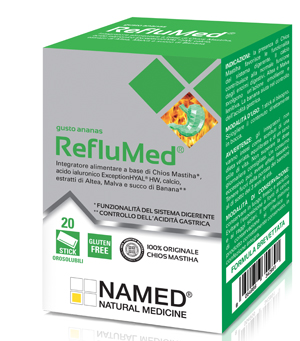 RefluMed Ananas Integratore Benessere Stomaco e Intestino 20 Stick