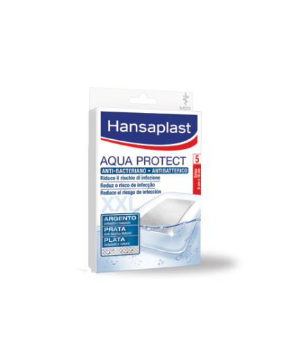 Hansaplast Acqua Protect Cerotto Antibatterico 6 x75 cm 5 Pezzi