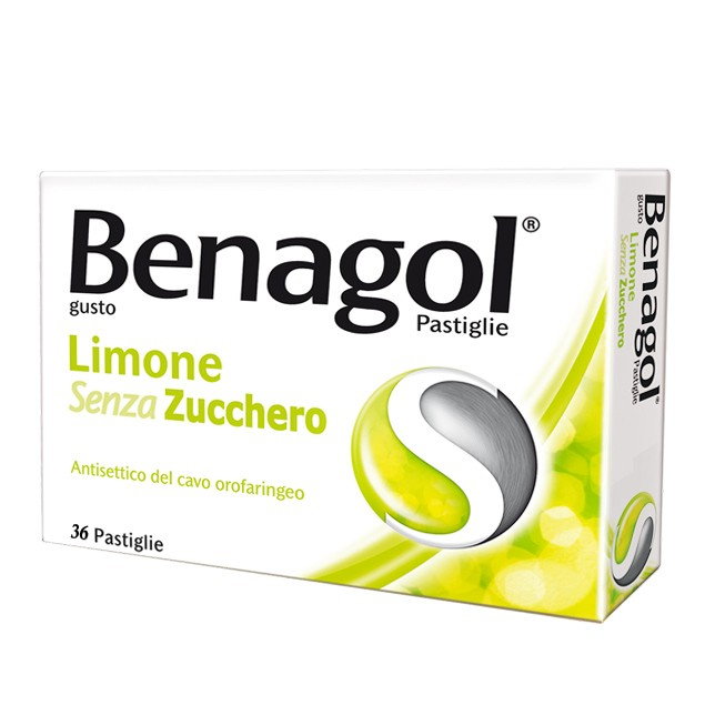 BENAGOL LIMONE S/Z 36 PAST. pastiglie mal di gola 
