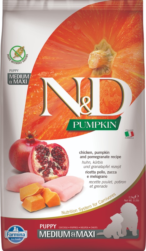 N&D P DOG POLLO/MELO P M/M2,5K