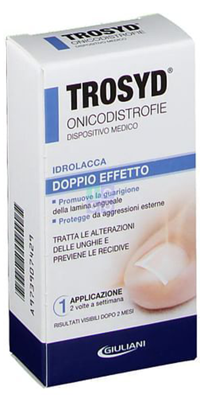 Trosyd Onicodistrofie Idrolacca Per Alterazioni delle Unghie 7 ml Trosyd Onicodistrofie Idrolacca Per Alterazioni delle Unghie 7 ml
