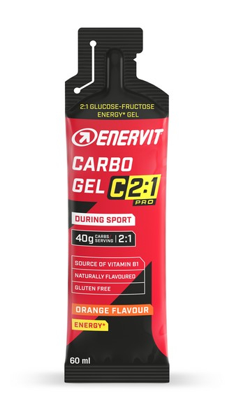 ENERVIT C2 1 Carbo Gel Orange