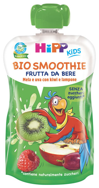 HIPP BIO SMOOTHIES MELA/UVA/KI HIPP BIO SMOOTHIES MELA/UVA/KI