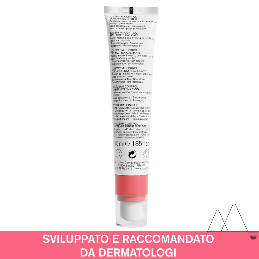 TOLEDERM CONTROL CREMA RICCA 40ML TOLEDERM CONTROL CREMA RICCA 40ML
