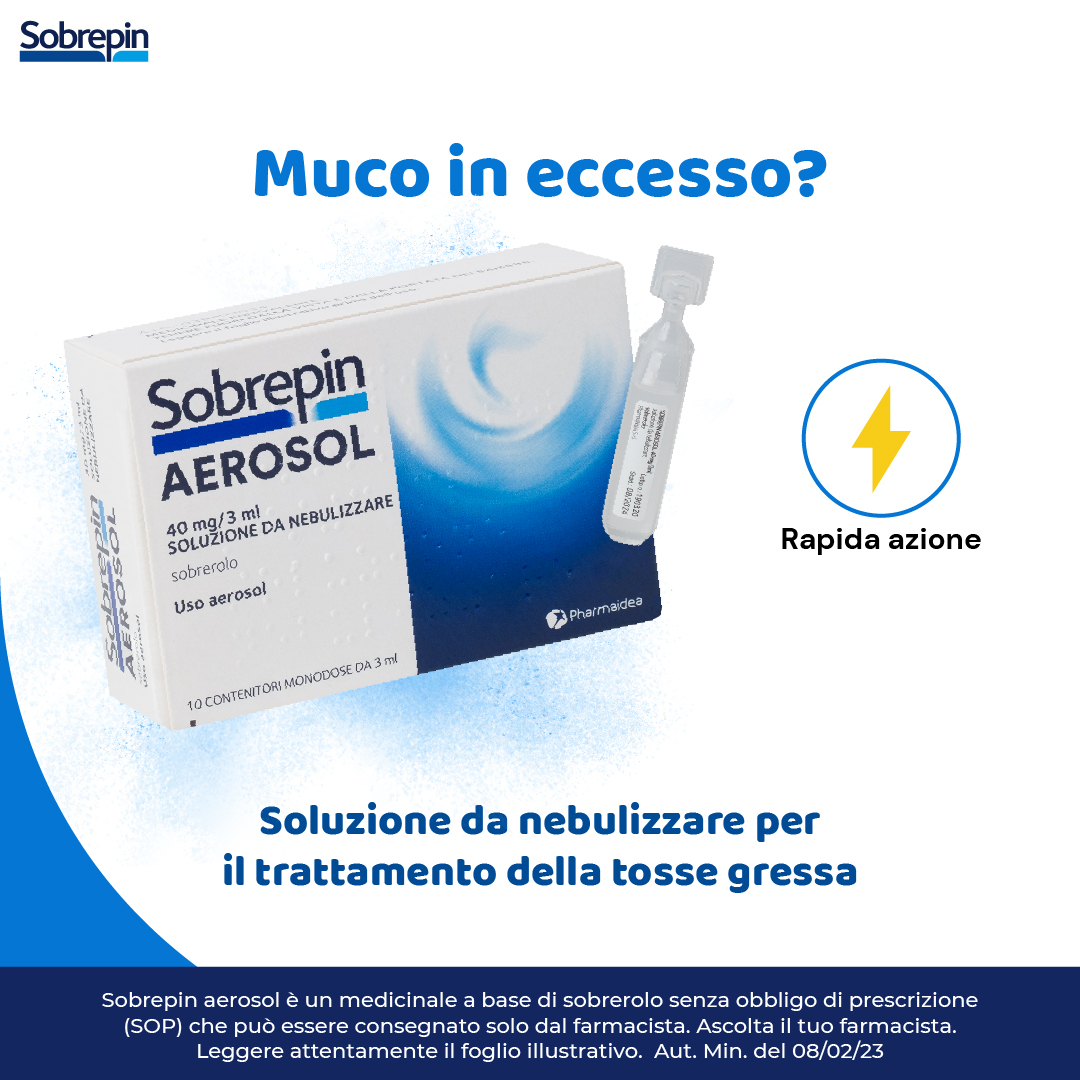 SOBREPIN AEROSOL 10 FLACONCINI 40MG/3ML SOBREPIN AEROSOL 10 FLACONCINI 40MG/3ML