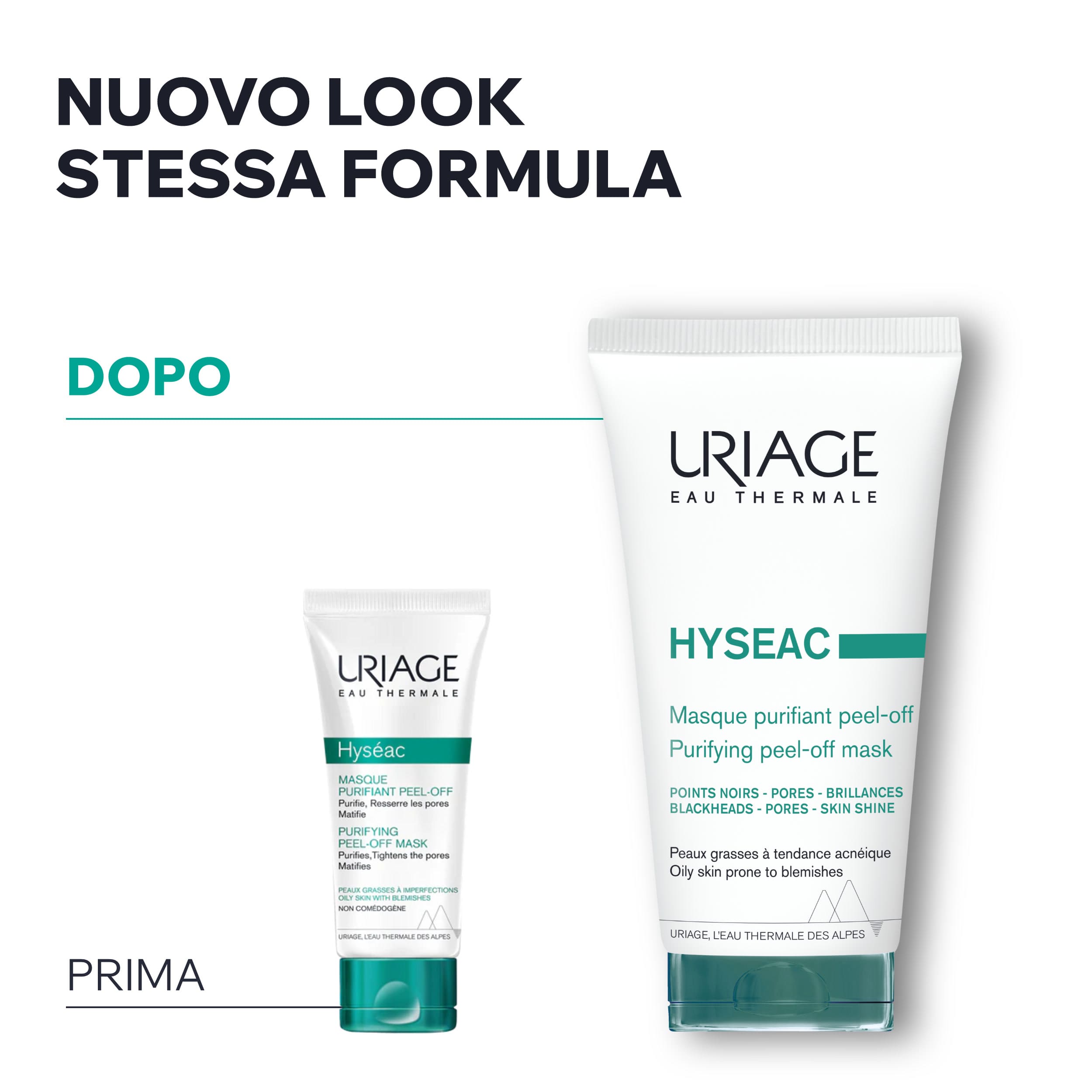 Uriage - Hyseac - Maschera Purificante Viso Per Pelle Mista A Tendenza Acneica 50 ml