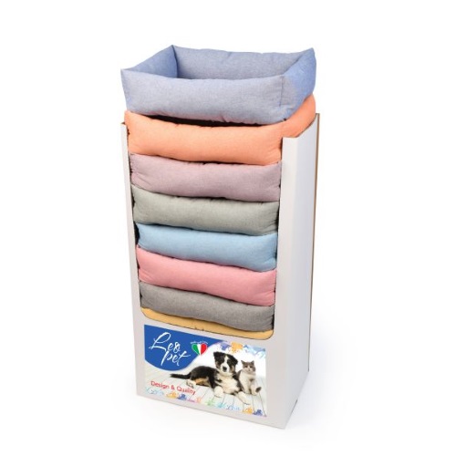 LEOPET CUCCIA ELBA TESSUTI TINTA UNITA 43x56CM