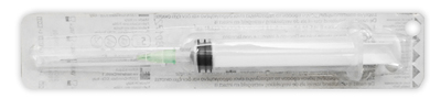 Pic Siringa Ago 23G 5 ml Cono Luer Lock