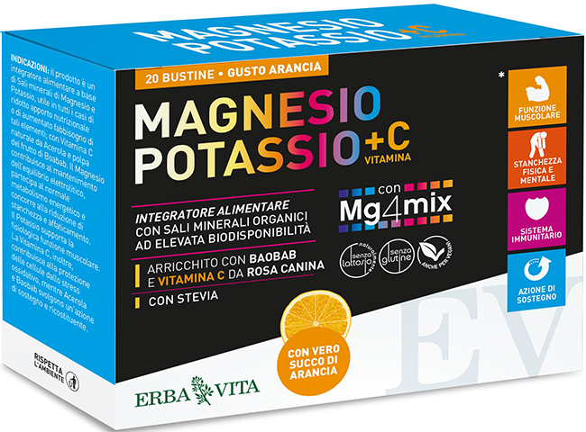 MAGNESIO POTASSIO+C 20Bust.EBV