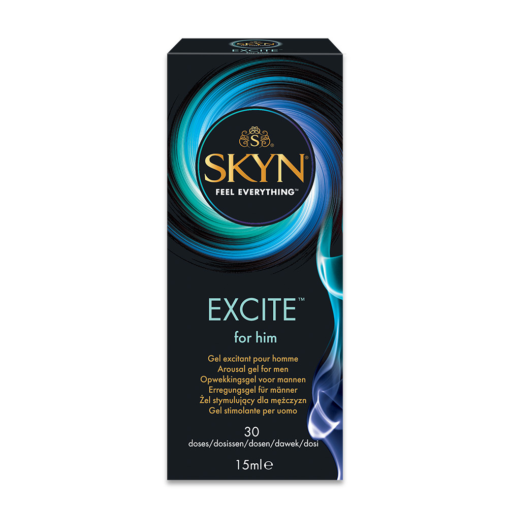 SKYN EXCITE FOR HIM GEL STIMOLANTE PER UOMO, 15ML SKYN EXCITE FOR HIM GEL STIMOLANTE PER UOMO, 15ML