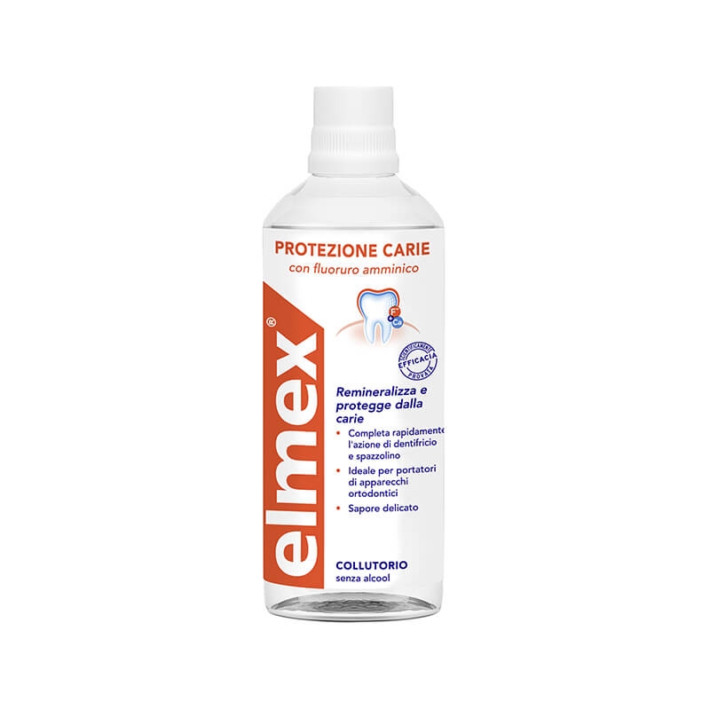 Elmex Protezione Carie Collutorio Antiplacca 100 ml Elmex Protezione Carie Collutorio Antiplacca 100 ml