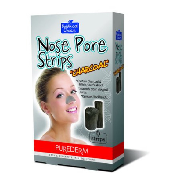 PUREDERM NOSE PORE STRIPS CHAR