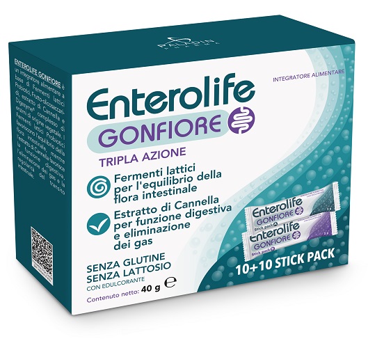 ENTEROLIFE GONFIORE 10+10STICK