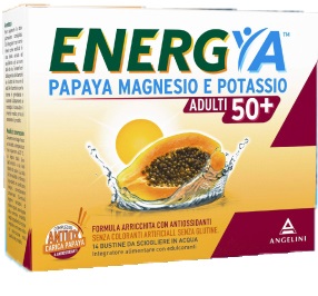 ENERGYA PAPAYA MAGNESIO E POTASSIO ADULTI 50+ 28 BUSTE