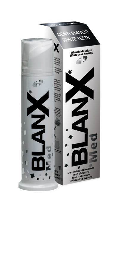 Blanx Med Denti Bianchi - Dentifricio sbiancante non abrasivo - 100 ml Blanx Med Denti Bianchi - Dentifricio sbiancante non abrasivo - 100 ml