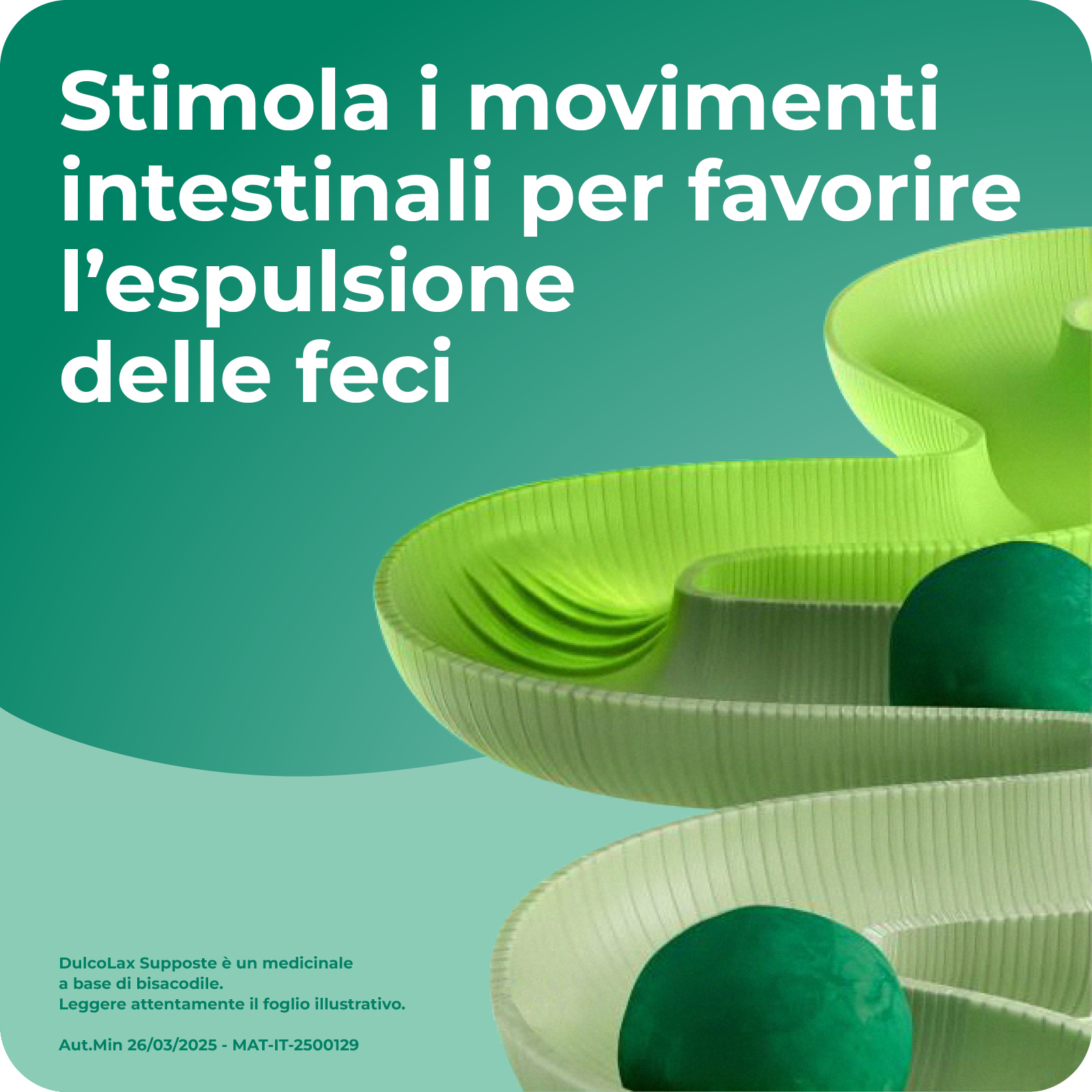 Dulcolax 10 mg 6 Supposte Per Adulti - Lassativo In Caso Di Stitichezza Occasionale 
