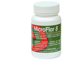 Cemon Microflor 8 Benessere Intestinale 60 Capsule Vegetali