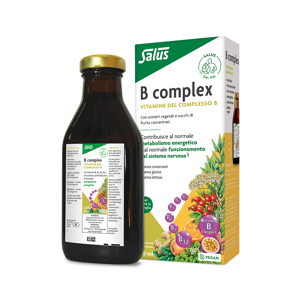 Salus - B Complex 250 ml - Integratore Di Vitamine Del Gruppo B
