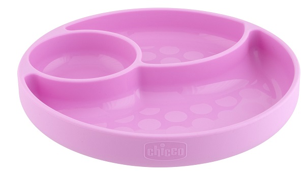CHICCO Piatto C/Vent.Sil.Girl 12m+