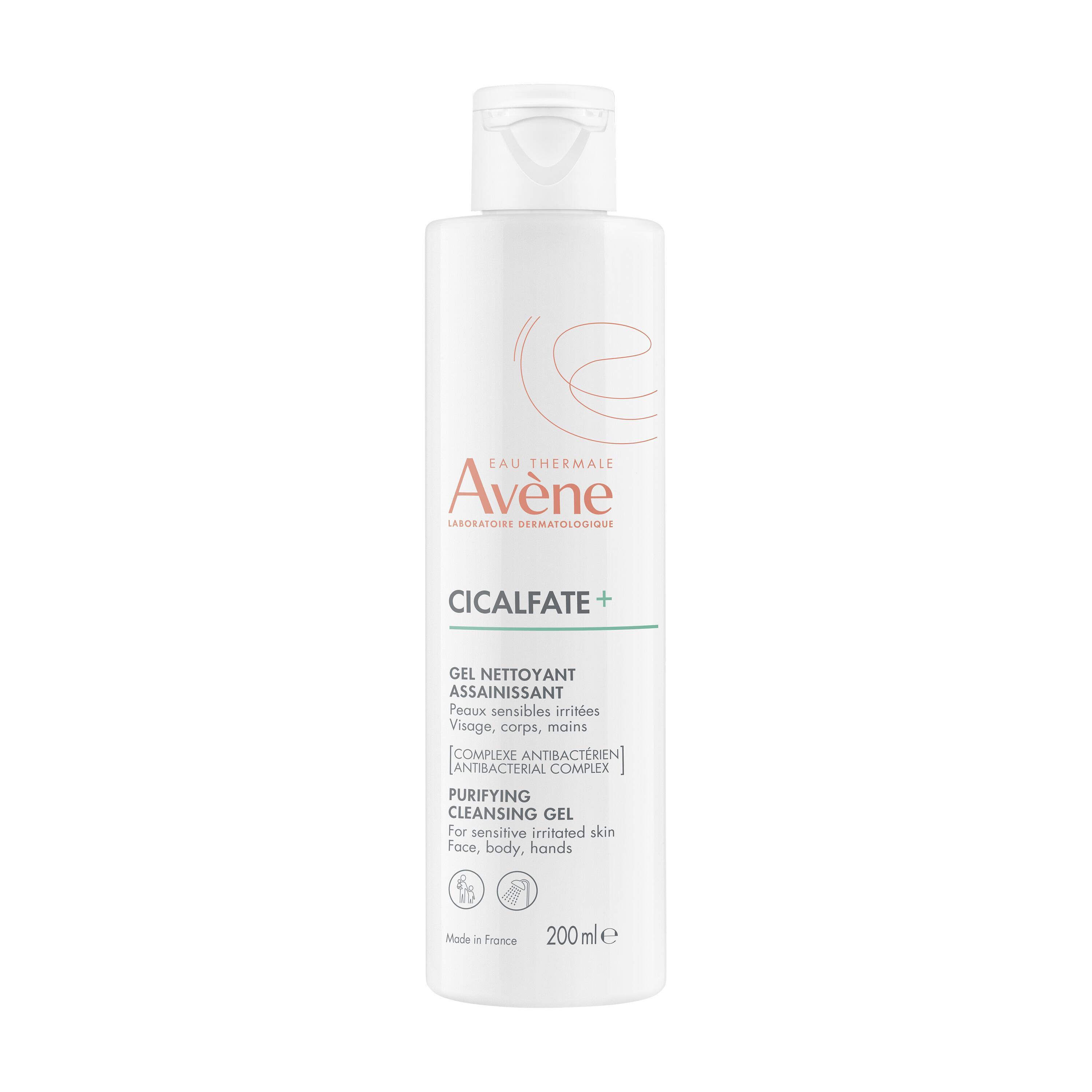 Avène Cicalfate+ - Gel Doccia Detergente Purificante Viso E Corpo 200 ml