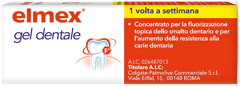 Elmex Gel Dentale Carie 25g Elmex Gel Dentale Carie 25g