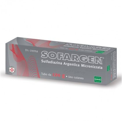 Sofargen Crema - 1% Sulfadiazina - 120 g Sofargen Crema - 1% Sulfadiazina - 120 g