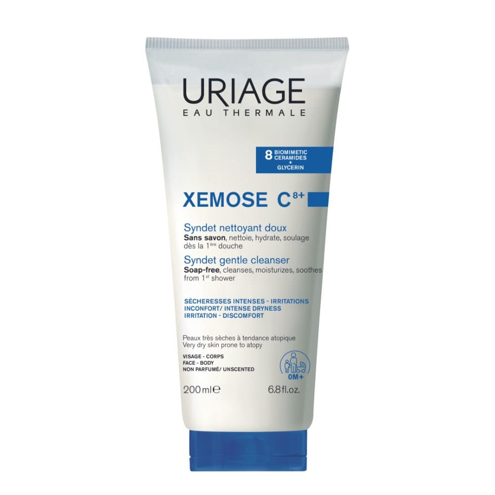 Uriage Xémose Syndet Detergente Delicato Pelle Secca 200 ml