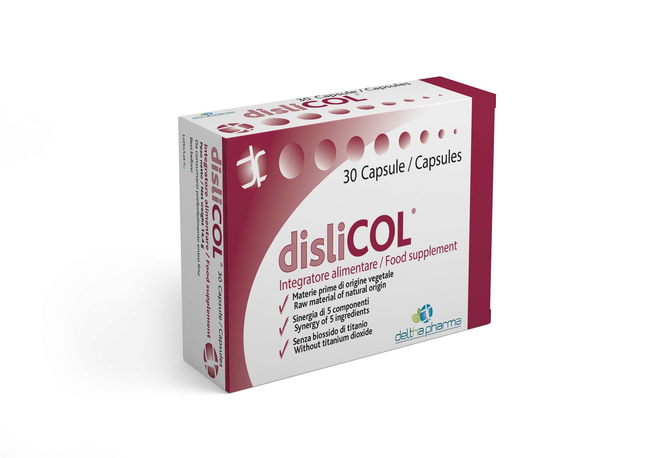 Dislicol Integratore Controllo Colesterolo 30 Capsule