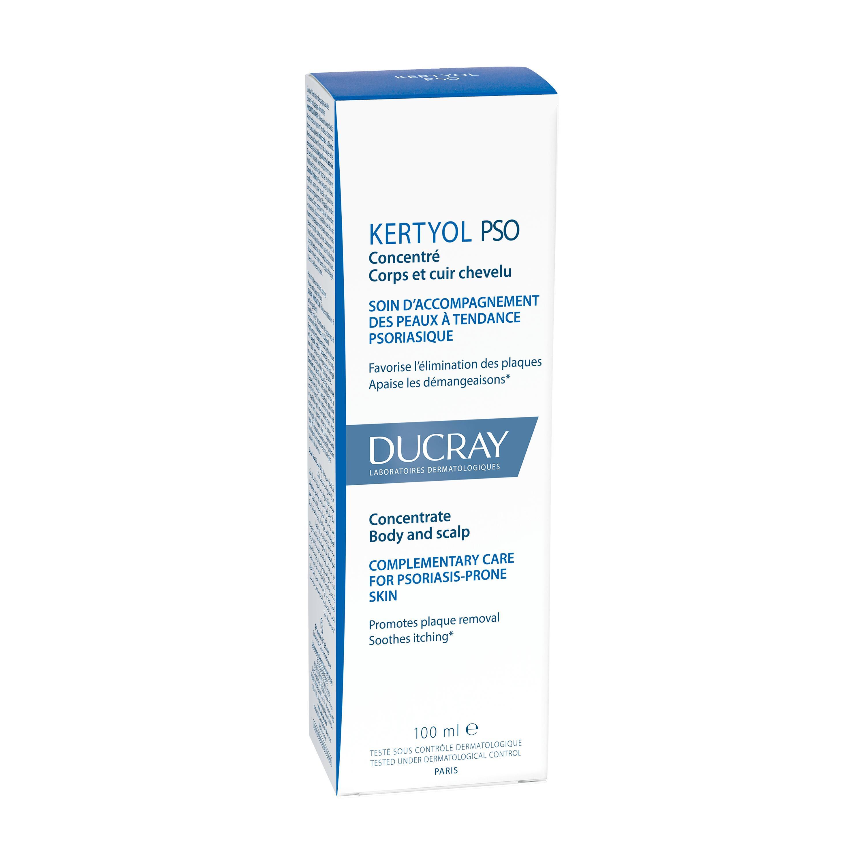 Ducray Kertyol PSO - Concentrato Uso Localizzato Per Cuoio Capelluto Con Psoriasi 100 ml