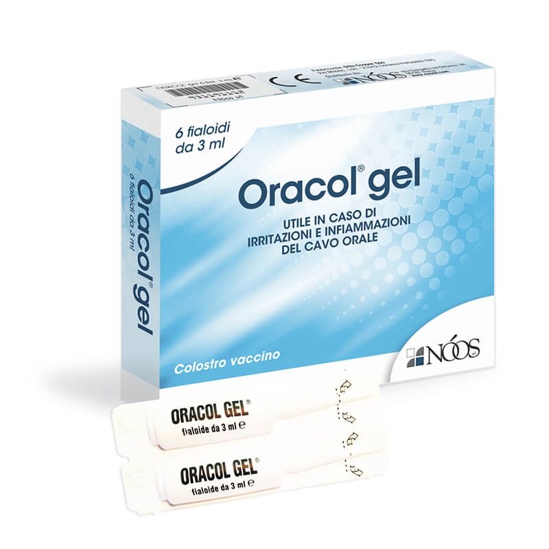 Nòos Oracol Gel Lenitivo 6 Fiale da 3 ml Nòos Oracol Gel Lenitivo 6 Fiale da 3 ml