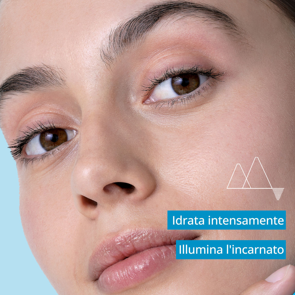 URIAGE EAU THERMALE Crema viso idratante con ACIDO IALURONICO I 24H di Idratazione, luminosità e morbidezza - 40 ml