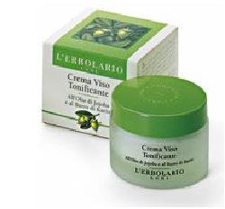 L'Erbolario Crema Viso Tonificante All’Olio di Jojoba e Burri di Karitè e Mango 50ml