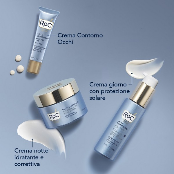 RoC Multi Correxion® Even Tone + Lift Idratante Viso con SPF30 - 50ml