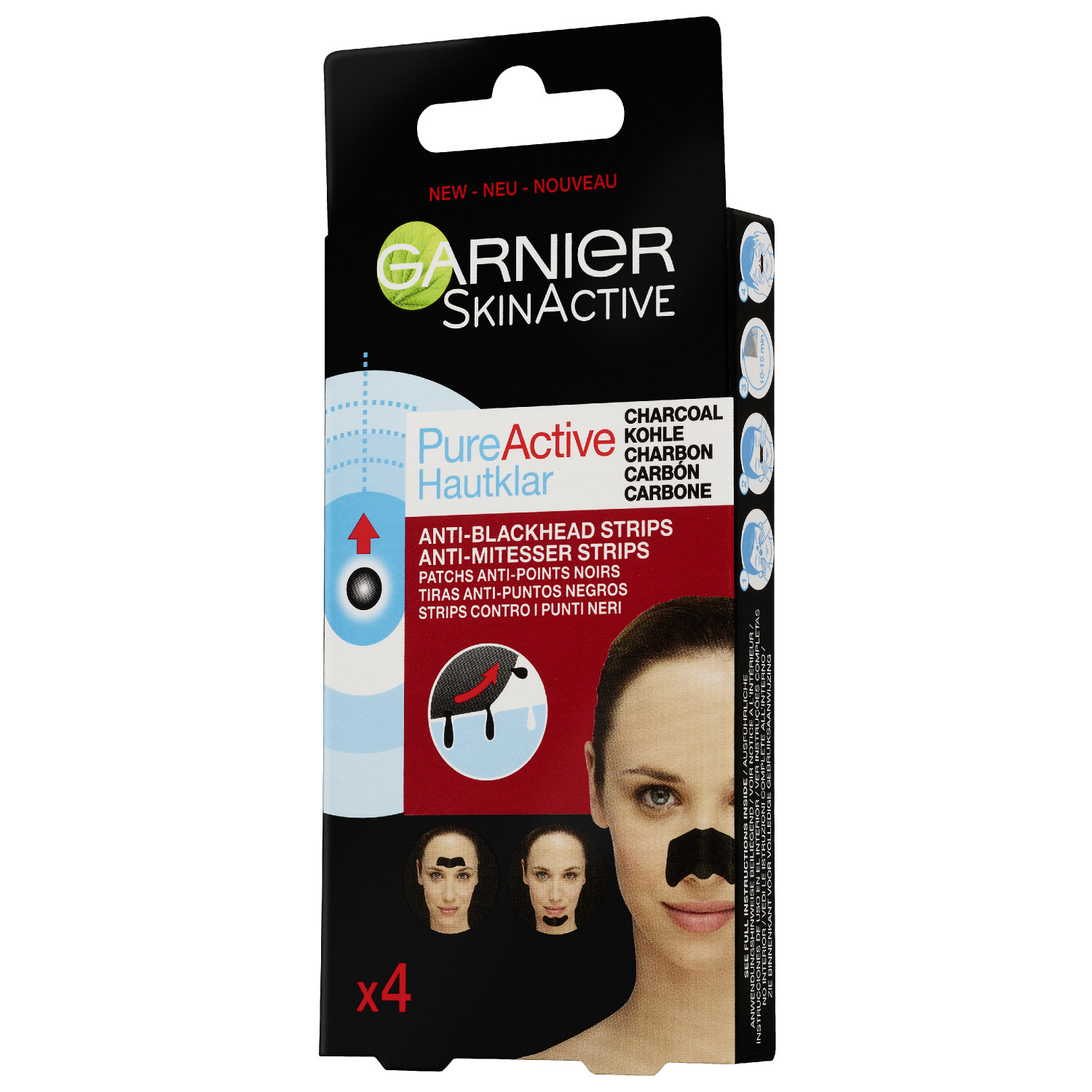 GARNIER CHARCOAL PATCHES