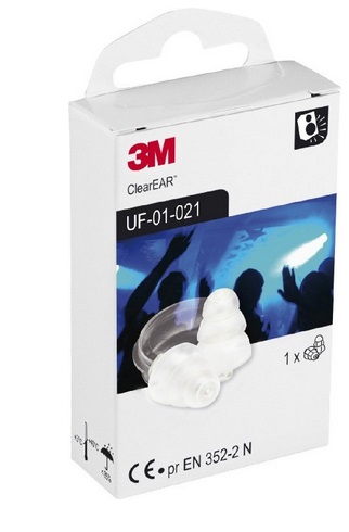 3M tappi Auricolari Clearear Per Musicisti 1 pezzo 3M tappi Auricolari Clearear Per Musicisti 1 pezzo