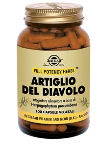 Solgar Artiglio del Diavolo Integratore Articolare 100 Capsule Solgar Artiglio del Diavolo Integratore Articolare 100 Capsule