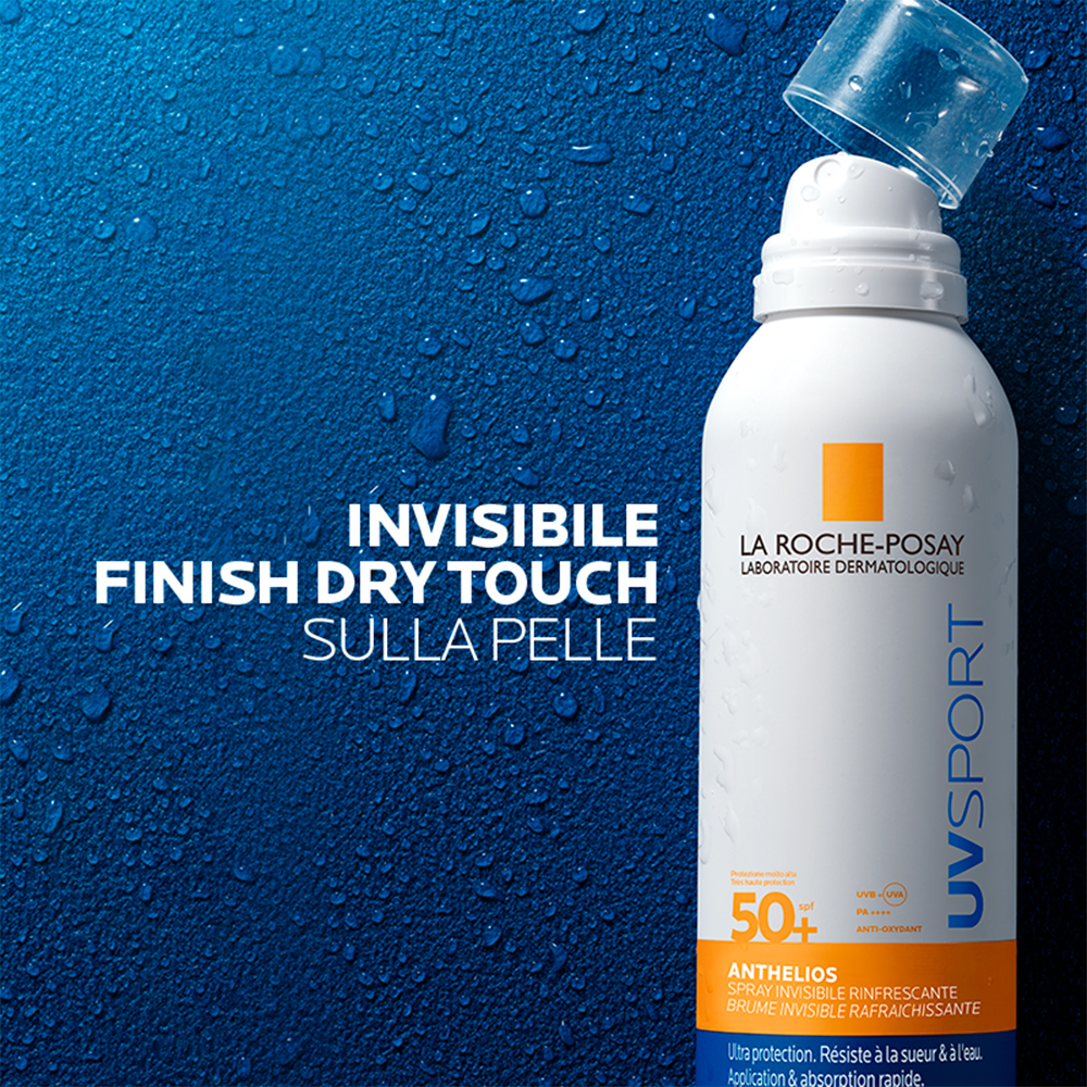 La Roche Posay - Anthelios Uvsport Spray Invisibile Rinfrescante SPF50+ Viso E Corpo 200 ml