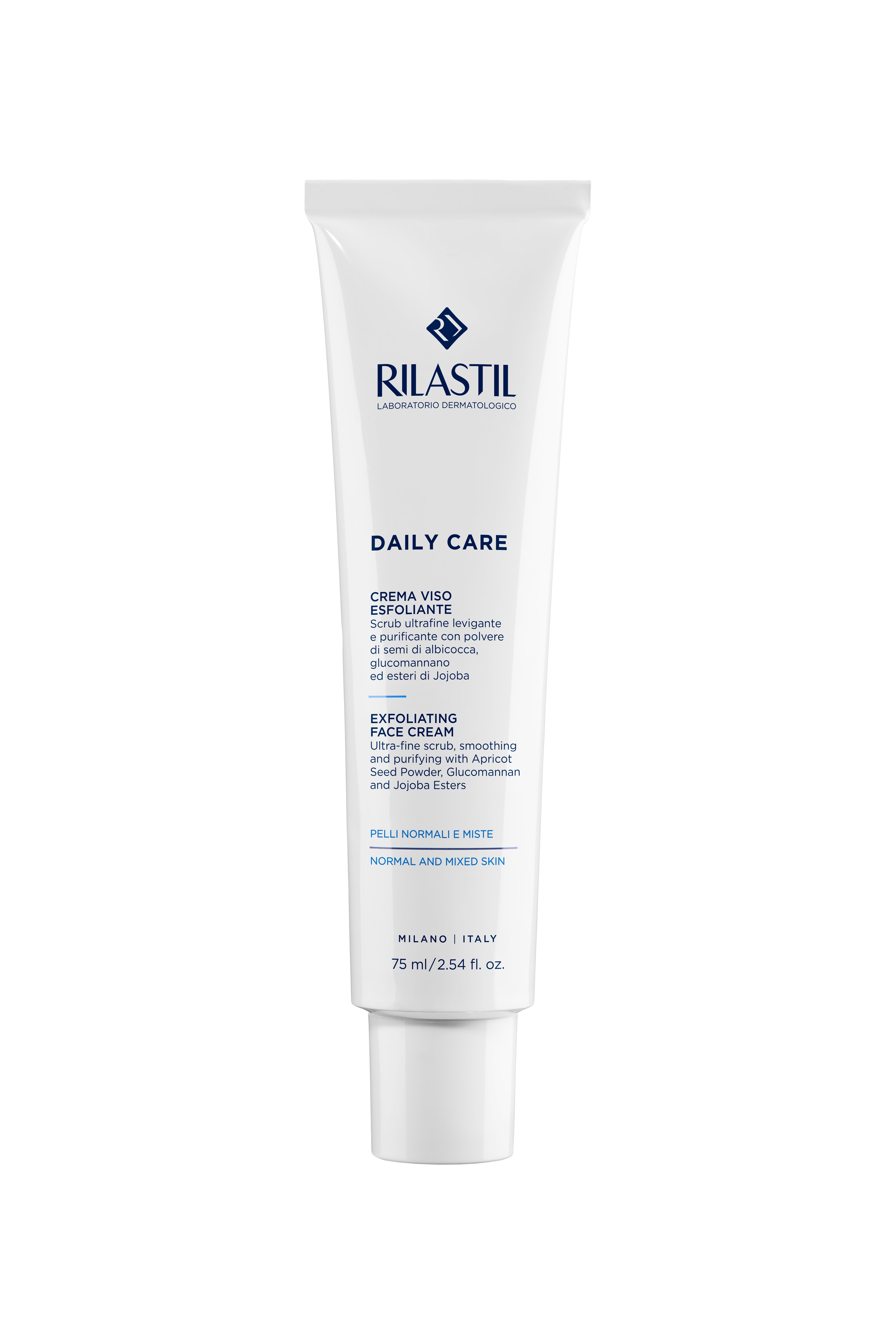 Rilastil Daily Care - Crema Esfoliante Viso Per Pelli Normali E Miste 75 ml