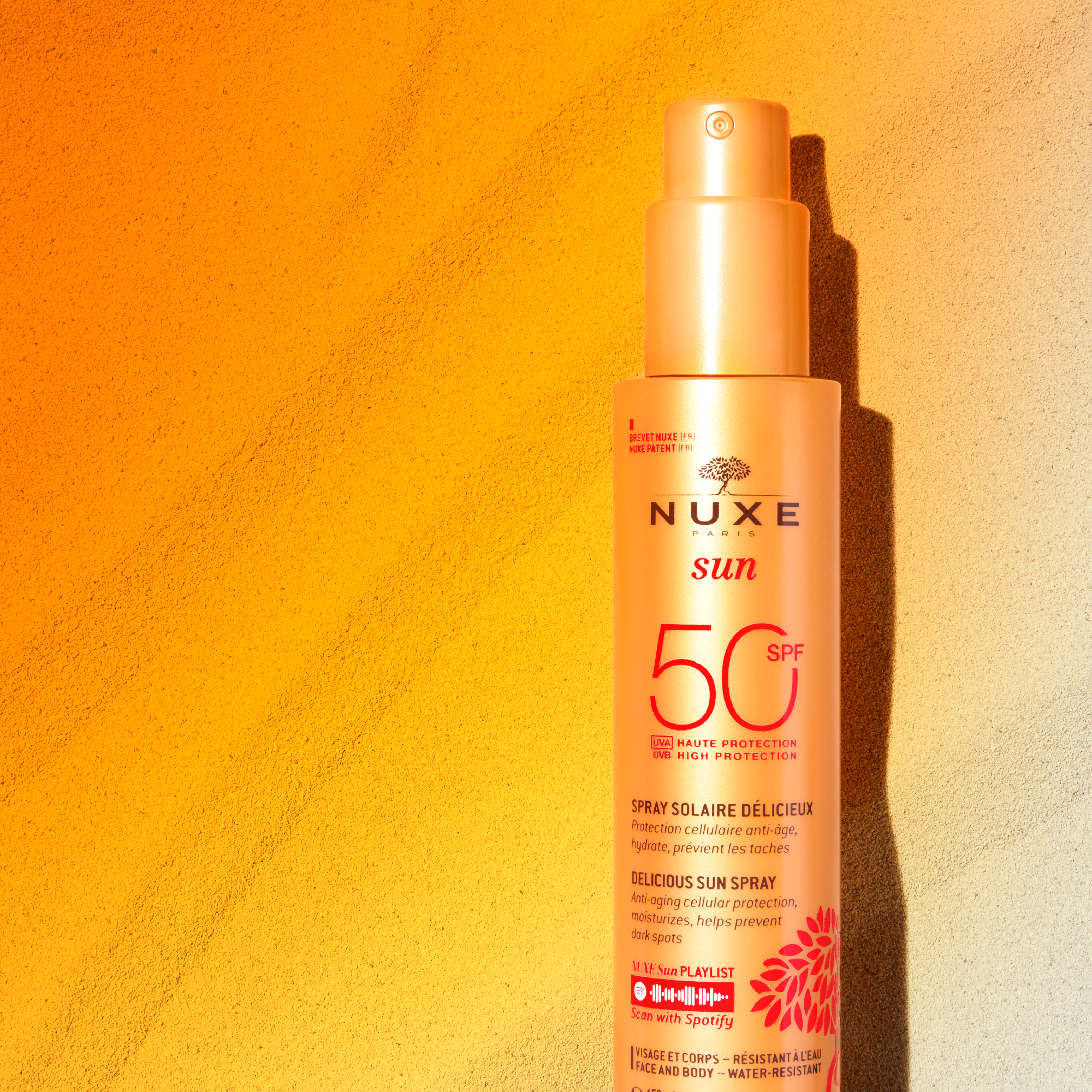 Nuxe - Sun - Spray Solare Alta Protezione SPF50 Viso E Corpo 150 ml
