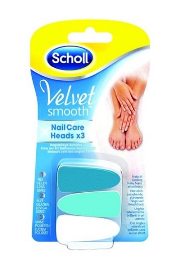 Scholl Velvet Smooth Lime Per Kit Elettronico Nail Care 3 Lime