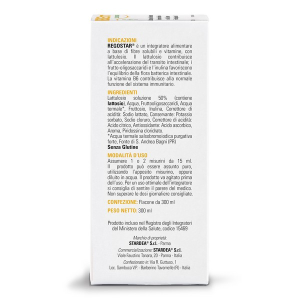 Regostar Integratore Intestinale 300 ml Regostar Integratore Intestinale 300 ml