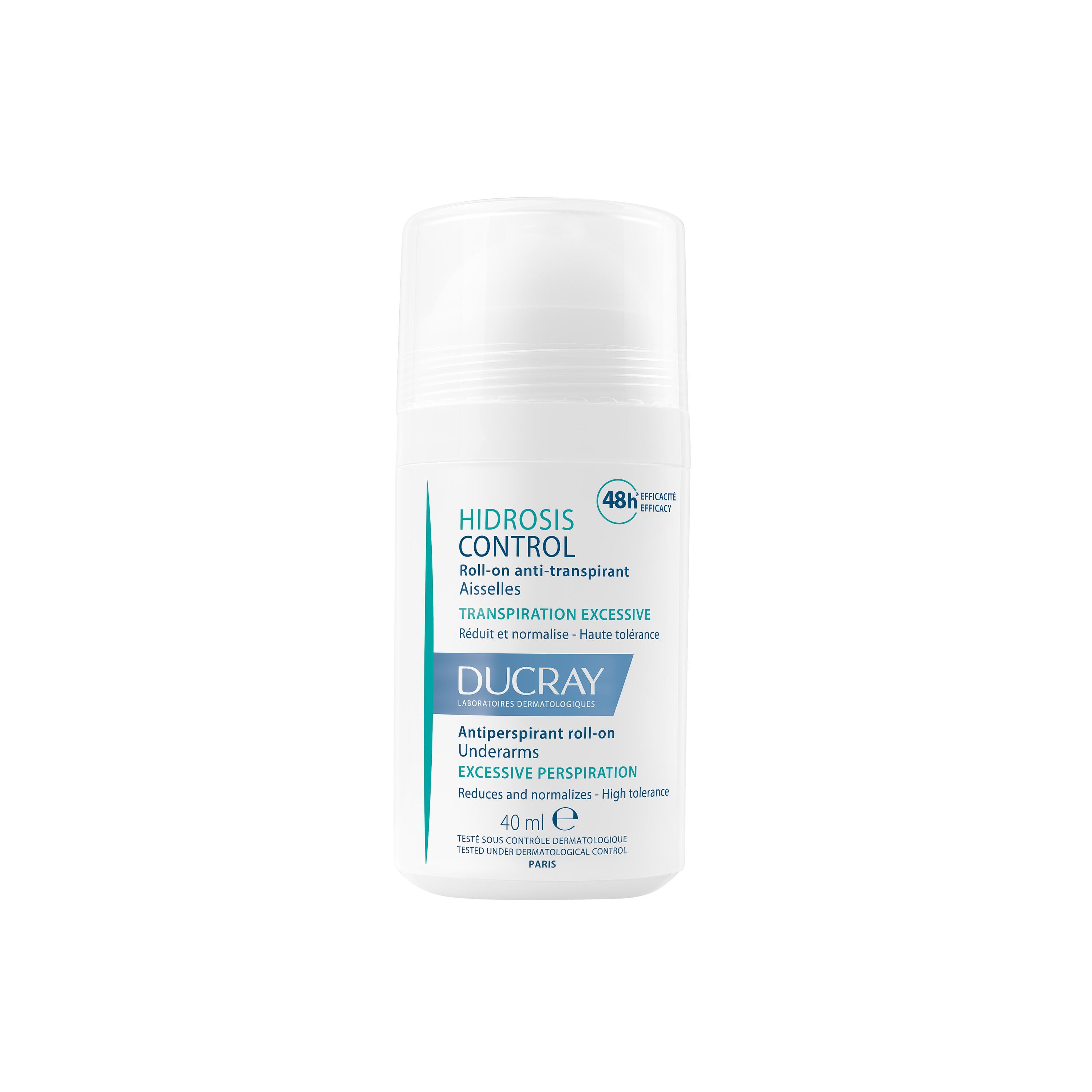 Ducray Hidrosis Control - Roll-On Antitraspirante Per Ascelle 40 ml