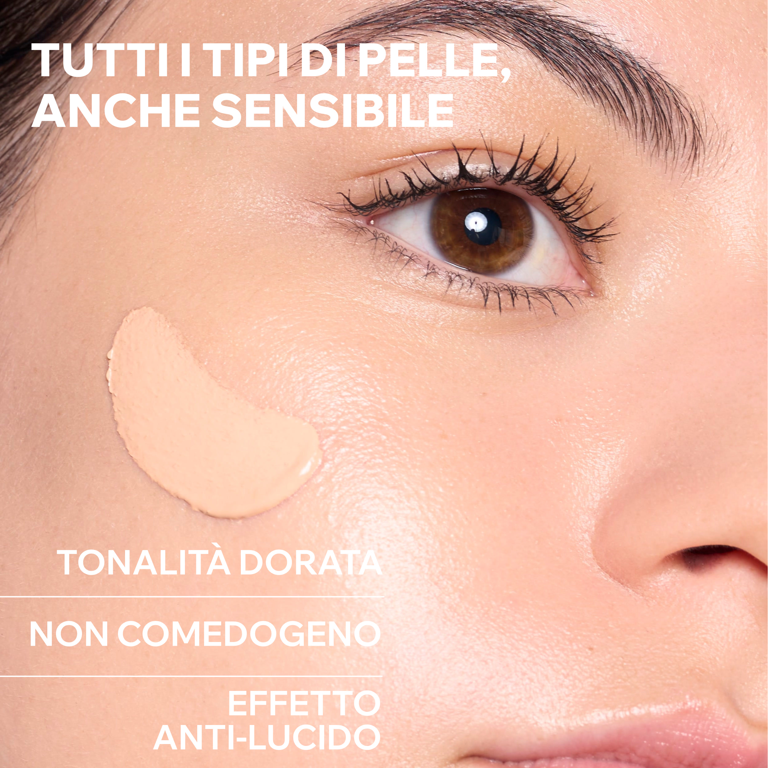 Uriage - Bariésun Crema Colorata SPF50+ Protezione Solare Viso 50 ml - Tonalità Dorata