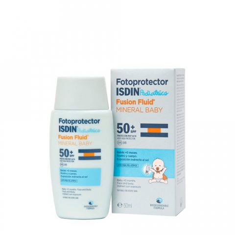 FOTOPROTECTOR Fusion Fluid Corpo Bambini spf 50 5OmL   FOTOPROTECTOR Fusion Fluid Corpo Bambini spf 50 5OmL