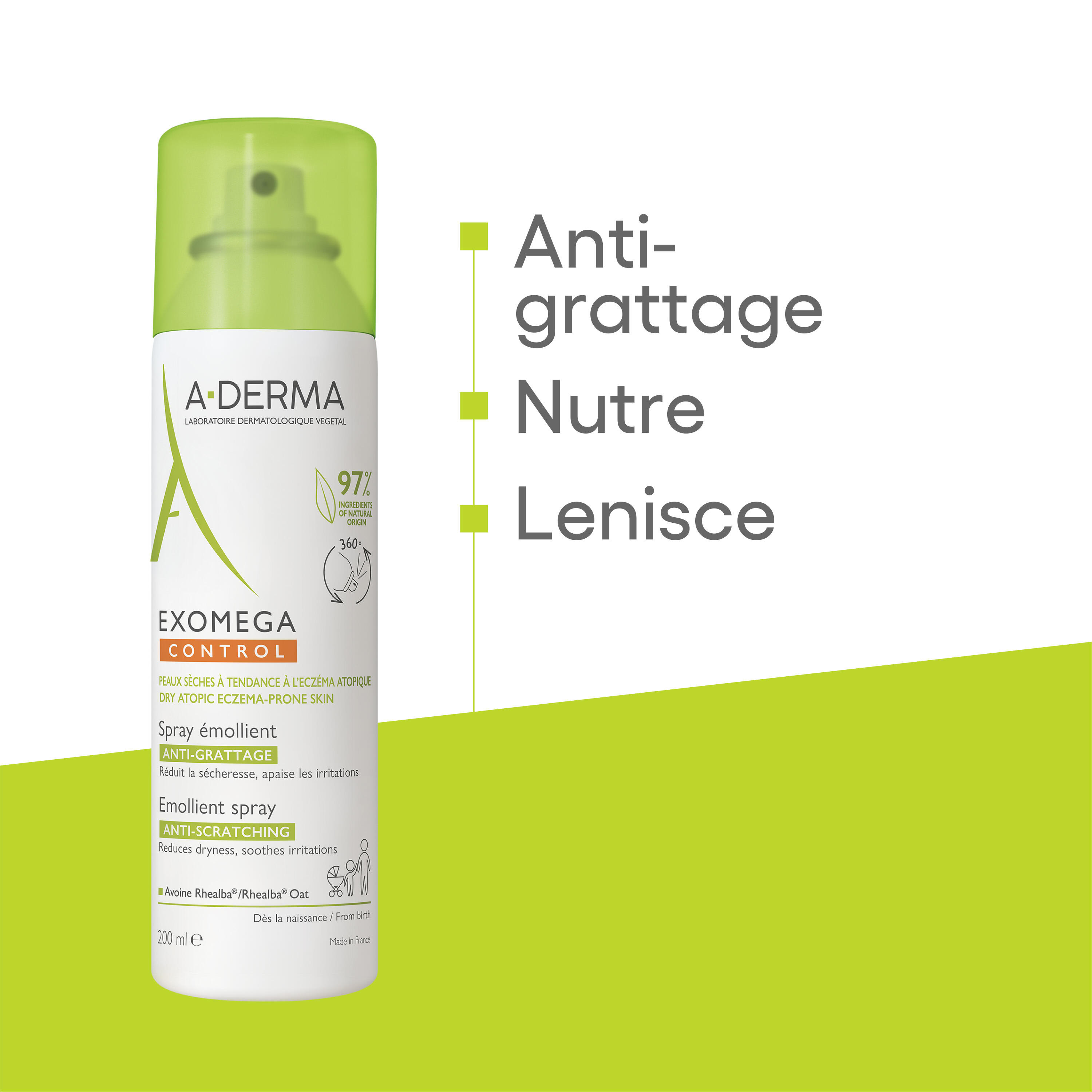 A-Derma Exomega Control - Spray Emolliente 200 ml